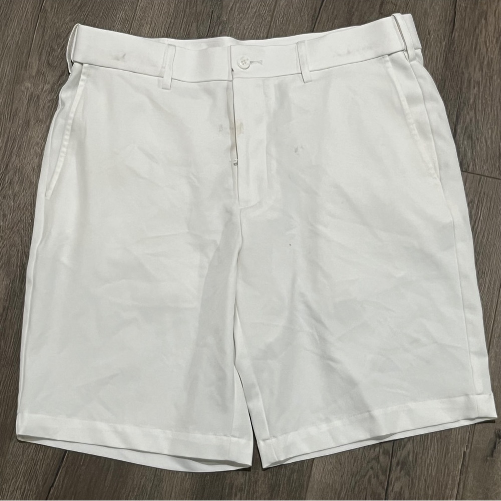 vintage 90s/80s high waisted white shorts